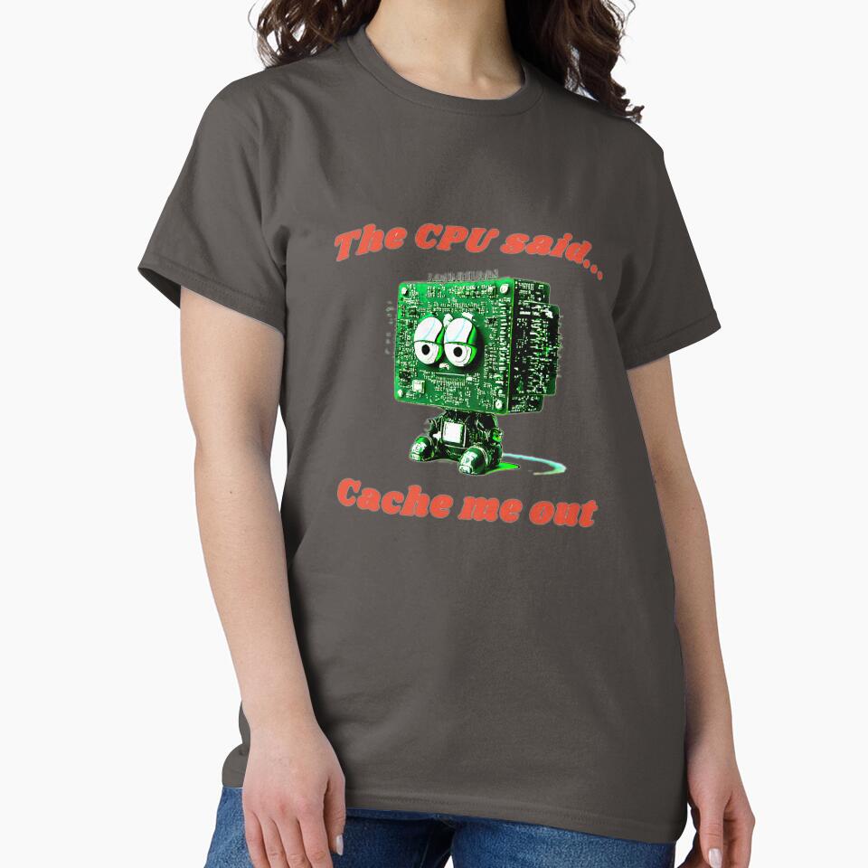 CPU, a funny computer gift, for the geek and the computer lover by PiperParrot