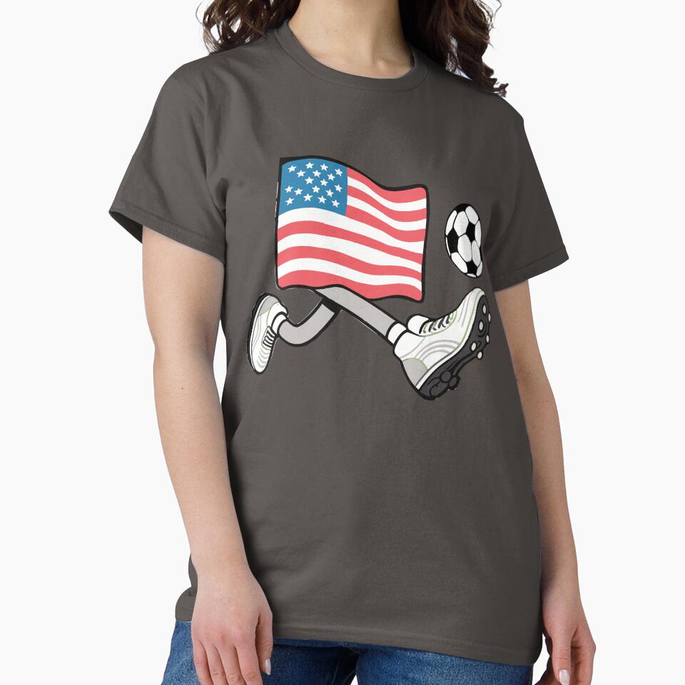America Soccer Fans Jersey - United States Football Lovers by Colorfulman