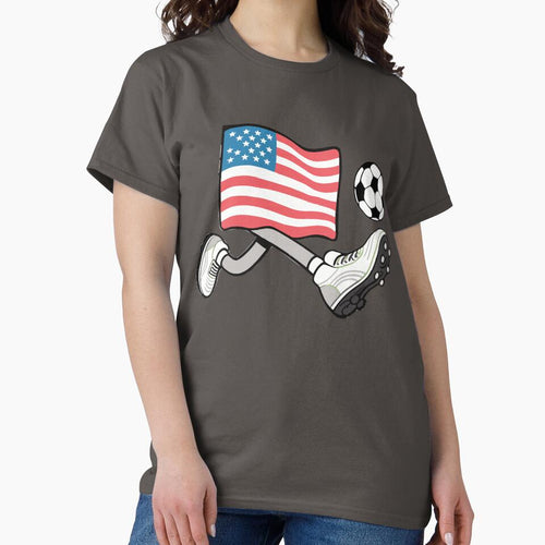 America Soccer Fans Jersey - United States Football Lovers by Colorfulman