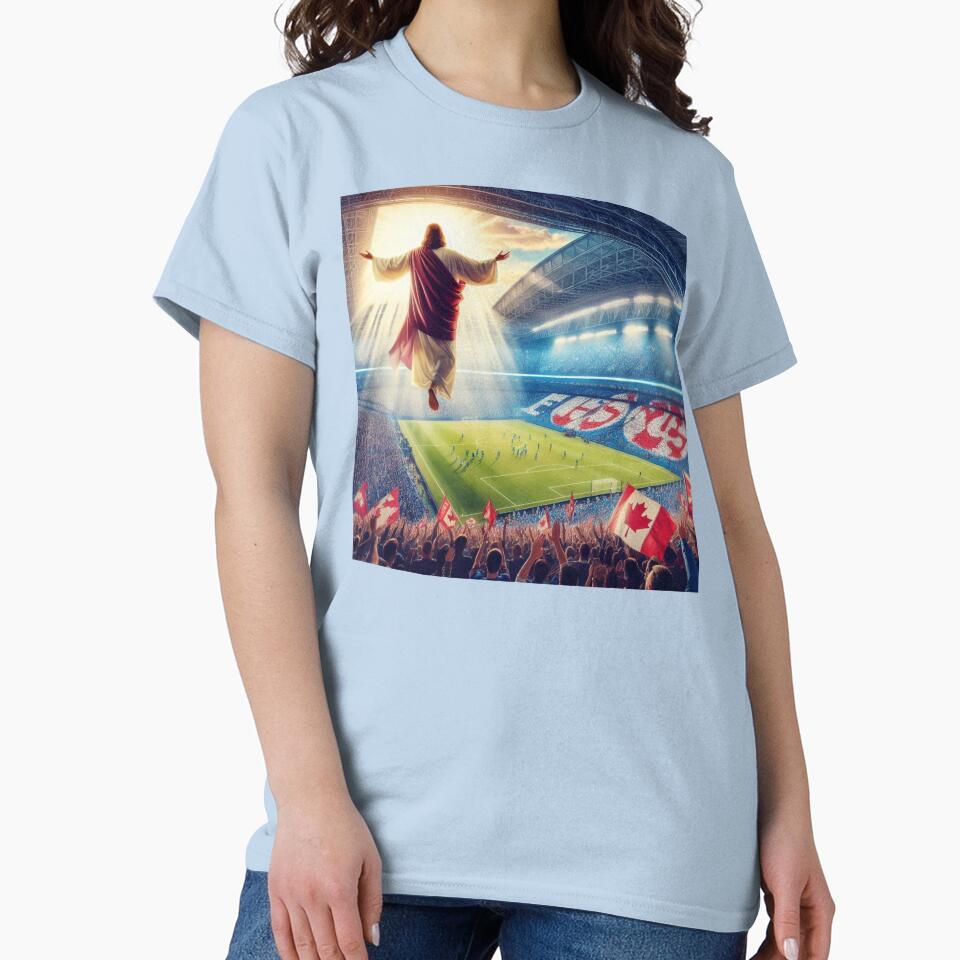 Jesus Blessing Toronto Soccer Stadium With Strength And Victory  Main SEO by PaintMeWorld