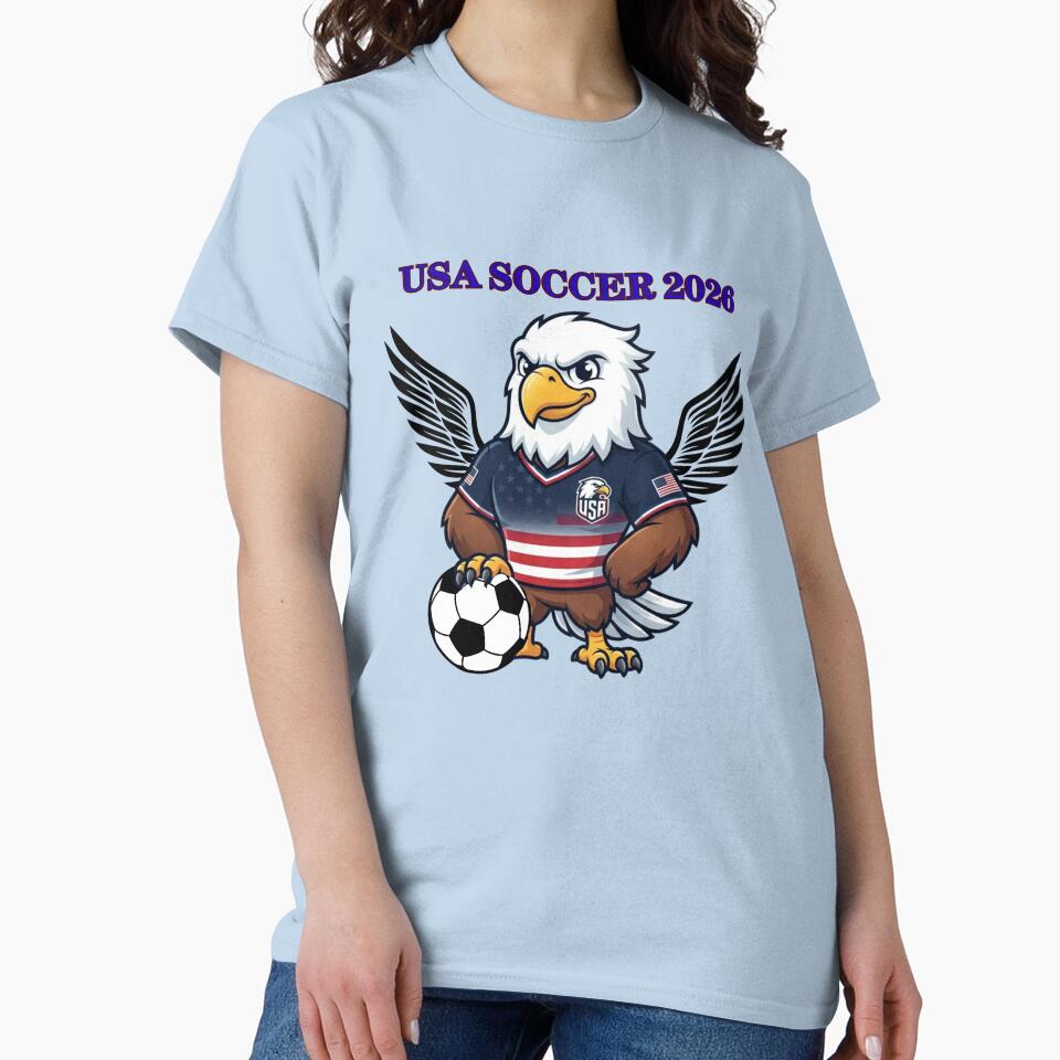 USA Soccer 2026 Eagle Mascot by Sarah'sCreativeLab