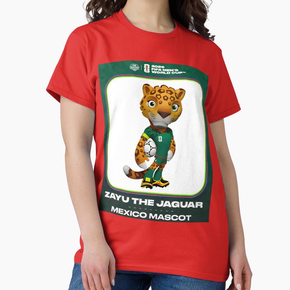 2026 Mexican Soccer Mascot – Zayu the Jaguar by Abeshinobi