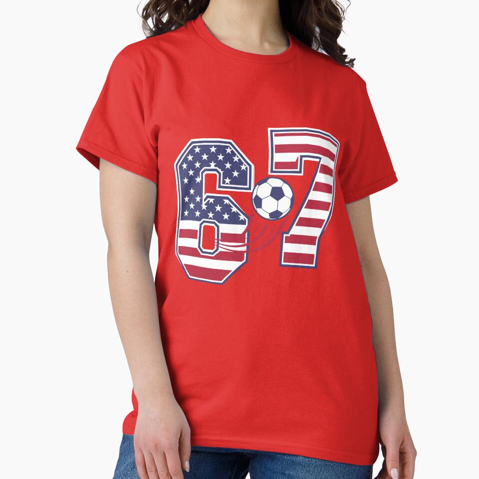 67 meme USA soccer by Colorfulman