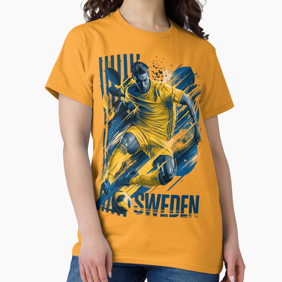 Sweden Soccer by StudioRedKoala