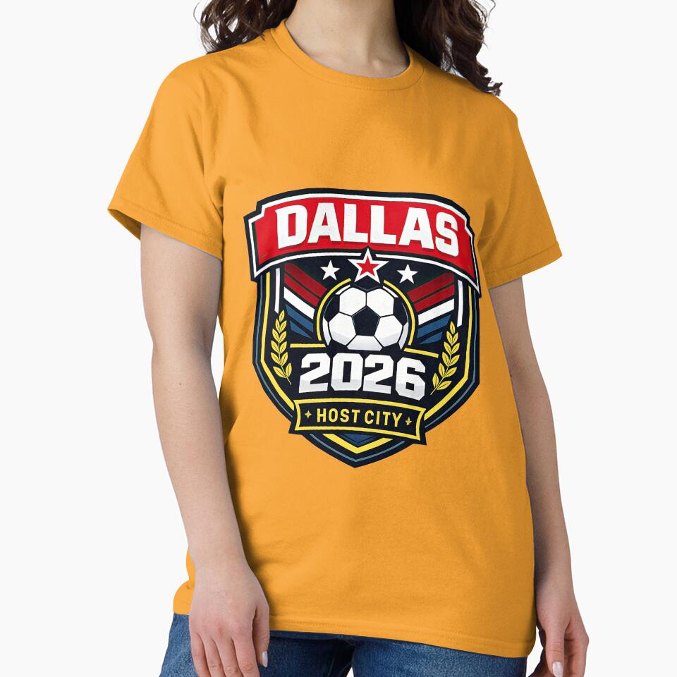 Dallas 2026 Host City Emblem with Laurel by BrickByDream