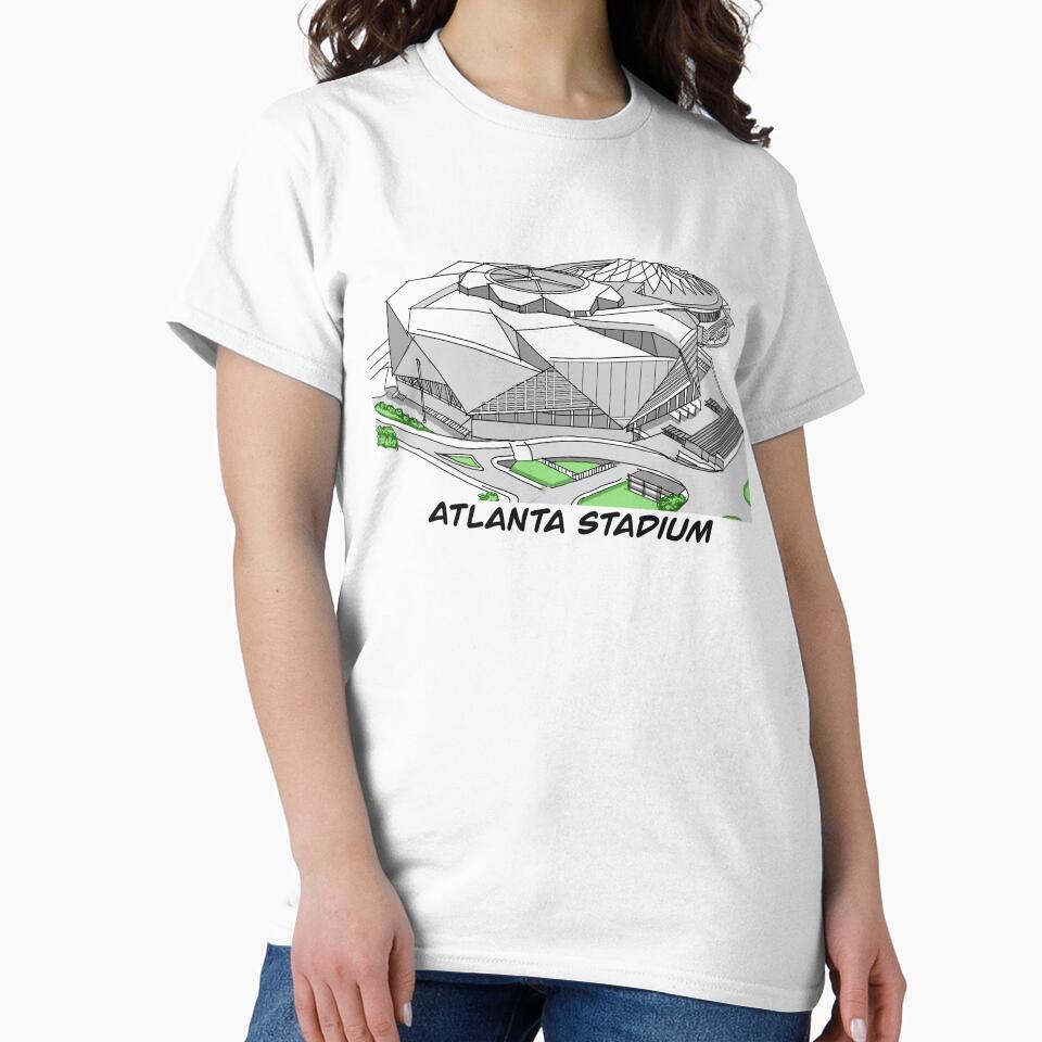 Drawing/Sketching Atlanta Stadium USA by GaalArt