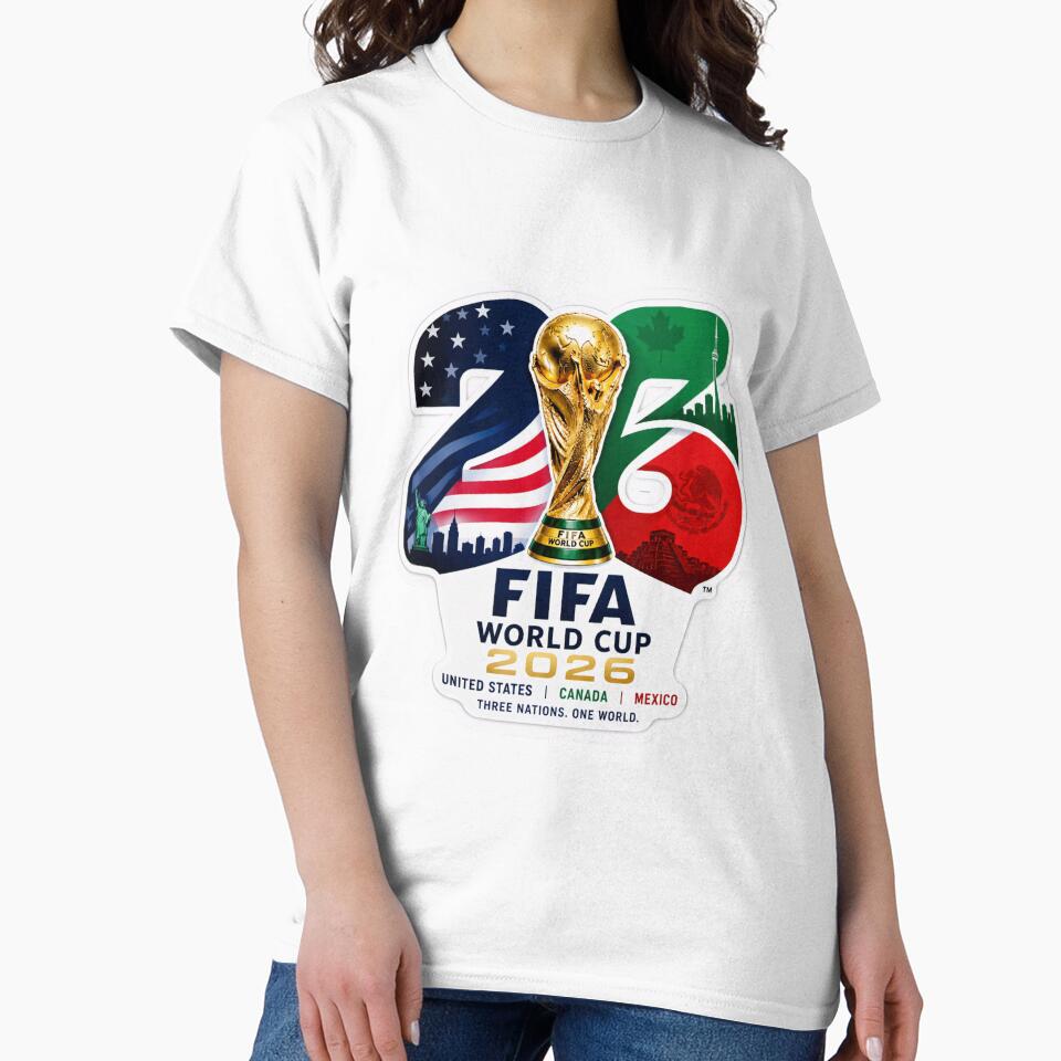 World Cup 2026 United States Canada Mexico Soccer Fan Art by XM STOREZ
