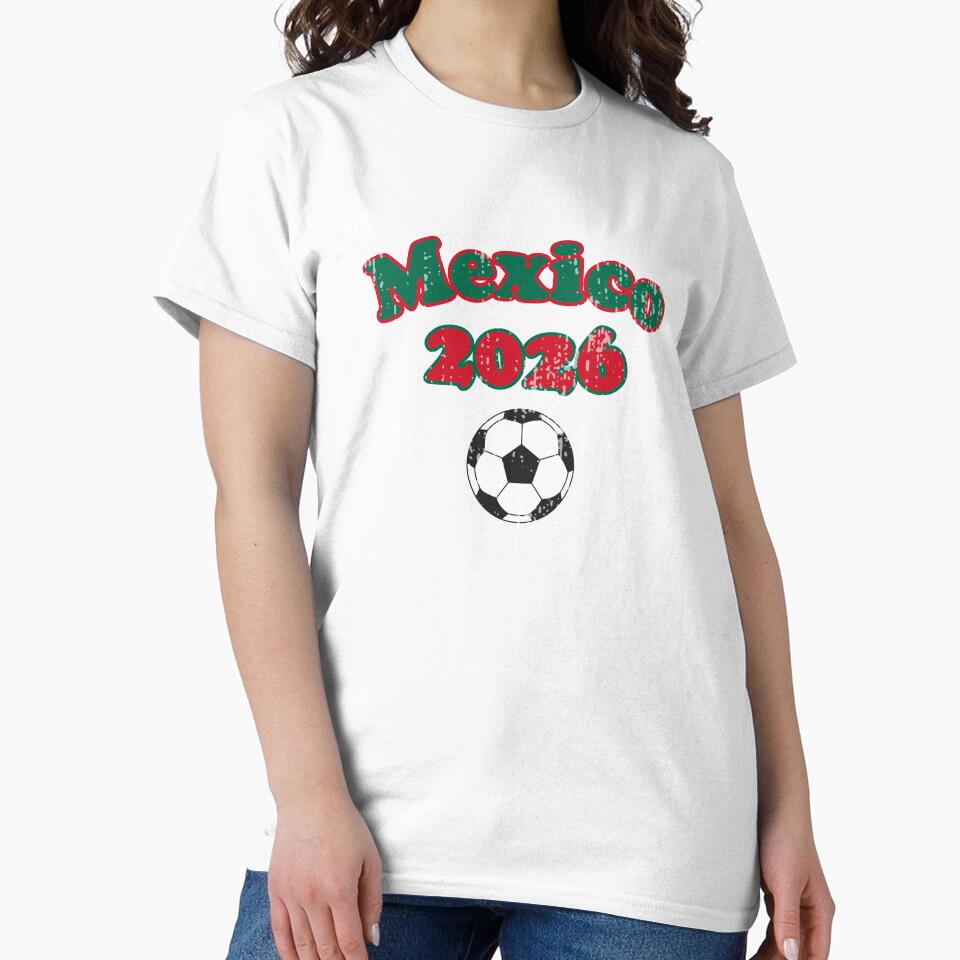 Vintage Mexico 2026 Soccer Fan Tee by Hook & Header Co.