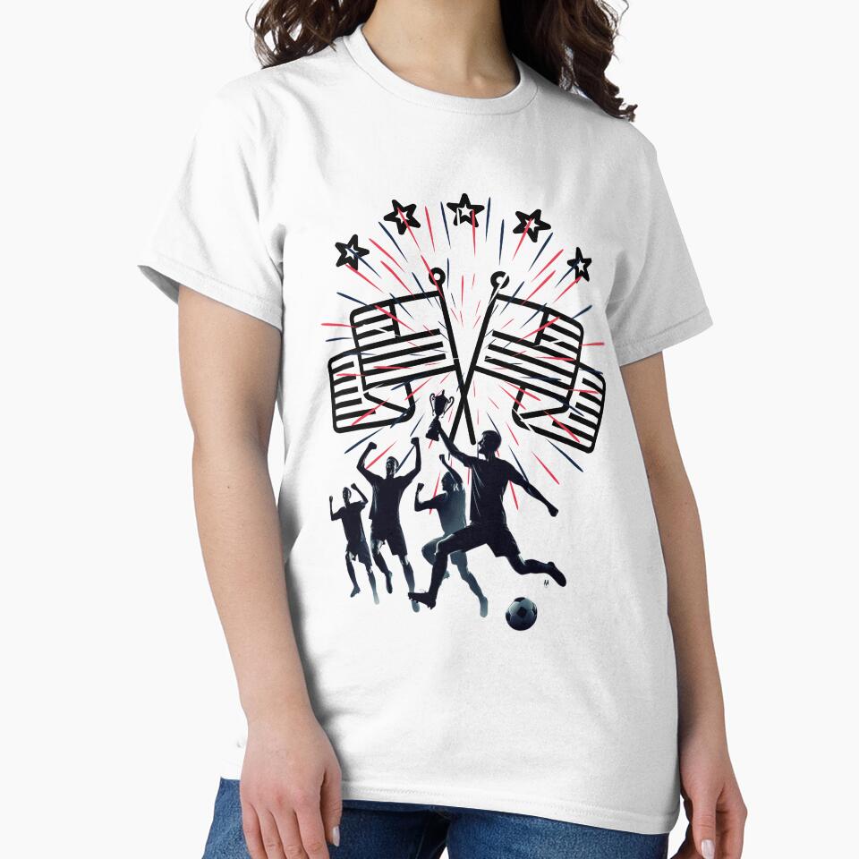 Patriotic Pride: Soccer Triumph Victory by ValorVerse