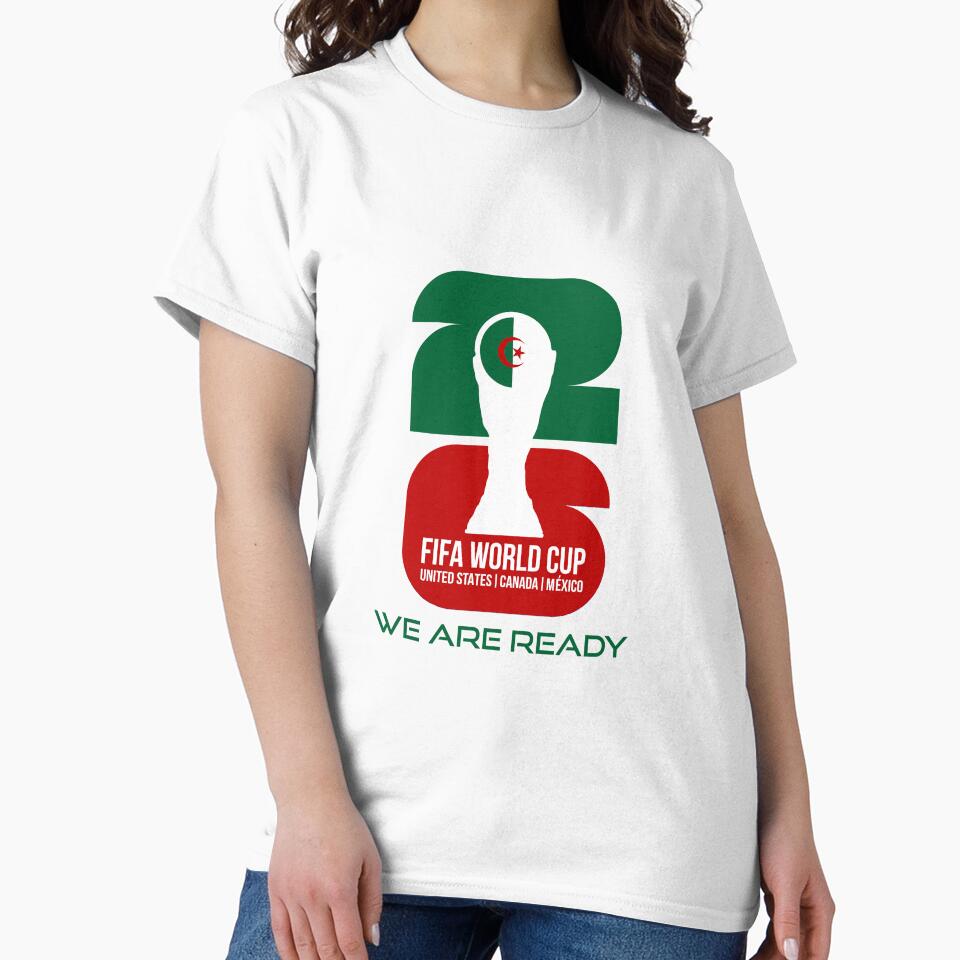 Algeria World Cup 2026 We Are Ready Trophy Sticker by topprinting