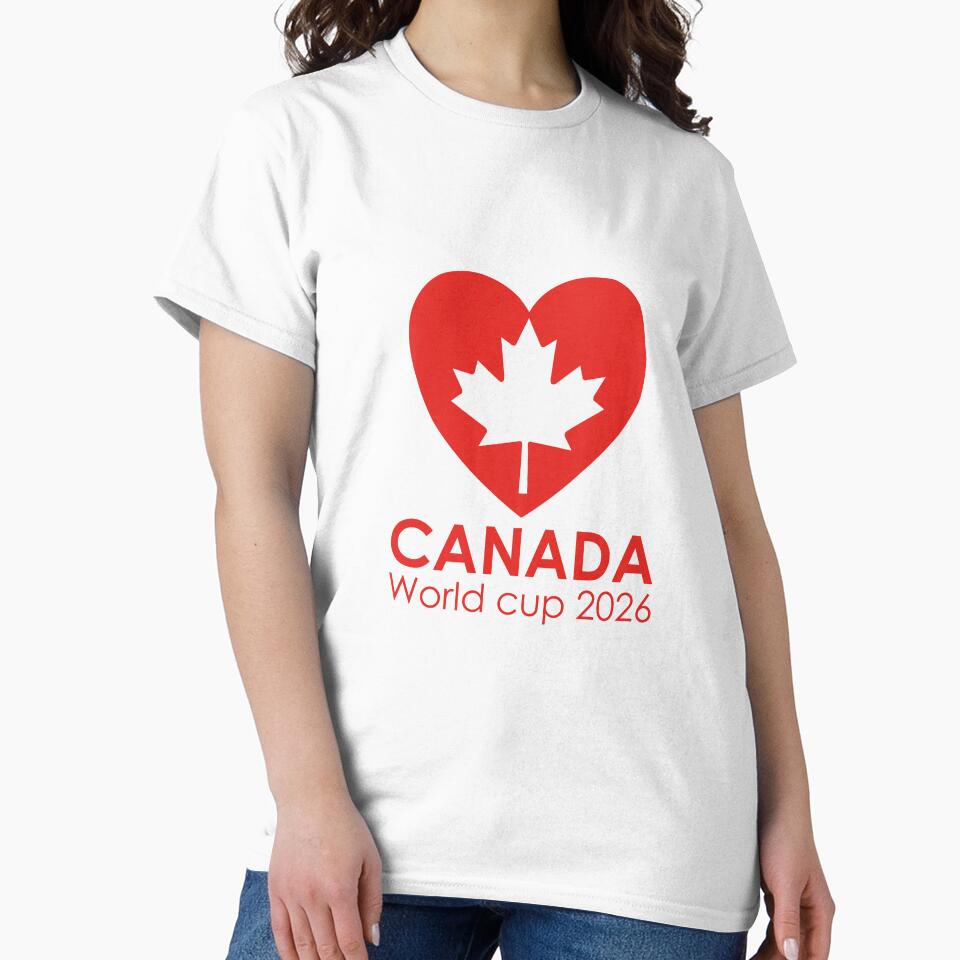 Canada World Cup 2026 Maple Leaf Heart Sticker by topprinting