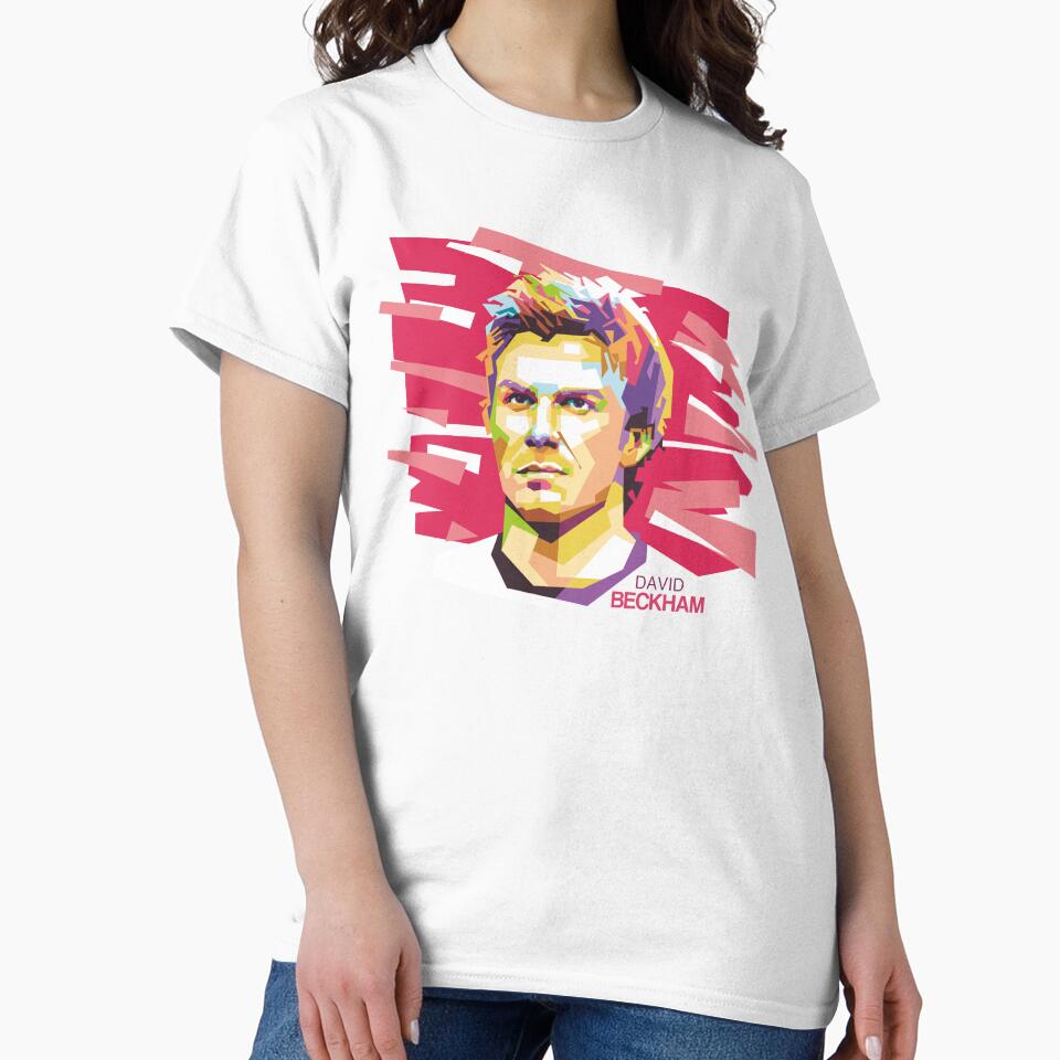 David Beckham in Vector Pop Art by Limada Iqbal