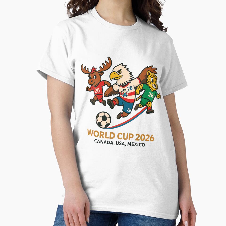 World Cup 2026 Canada USA Mexico Soccer Football by ILoveWeedLive