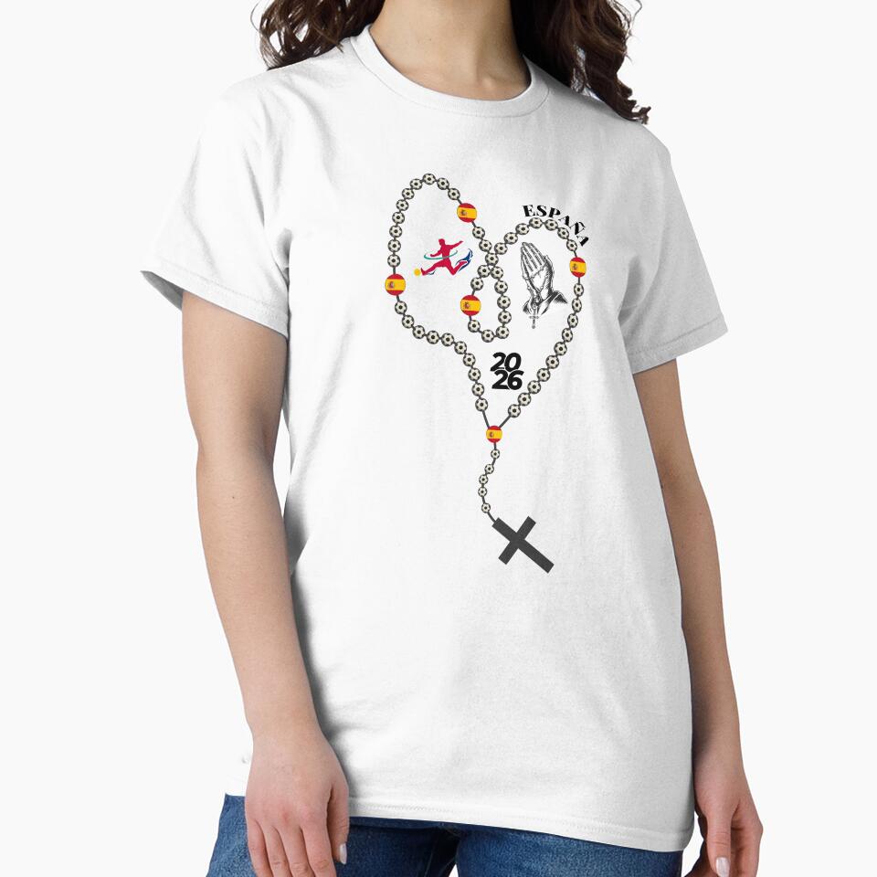 Spain Football Rosary 2026 – Soccer Prayer Beads with Spanish Flag, Faith & Football Design by La-Designita