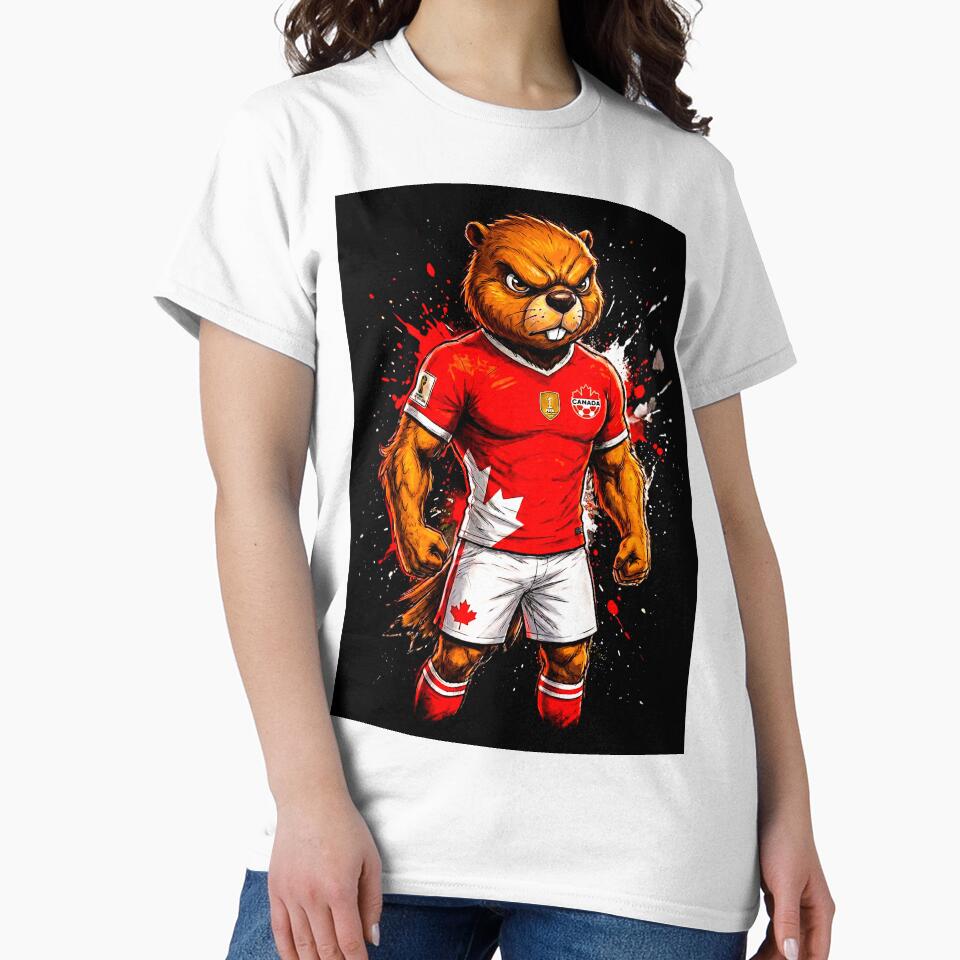 Canada Mascot World Cup 2026 Football Power by Not Hugo