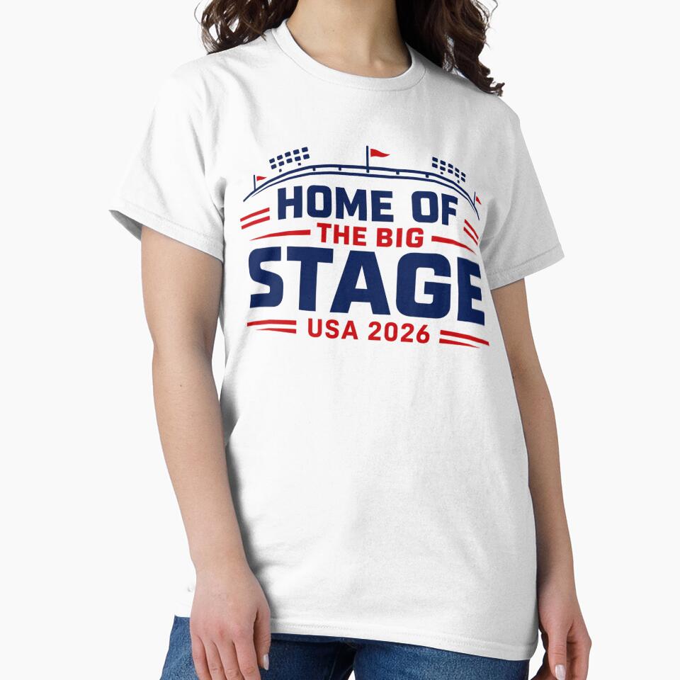 HOME OF THE BIG STAGE. Football Soccer World Cup USA 2026 by PerfectMatch