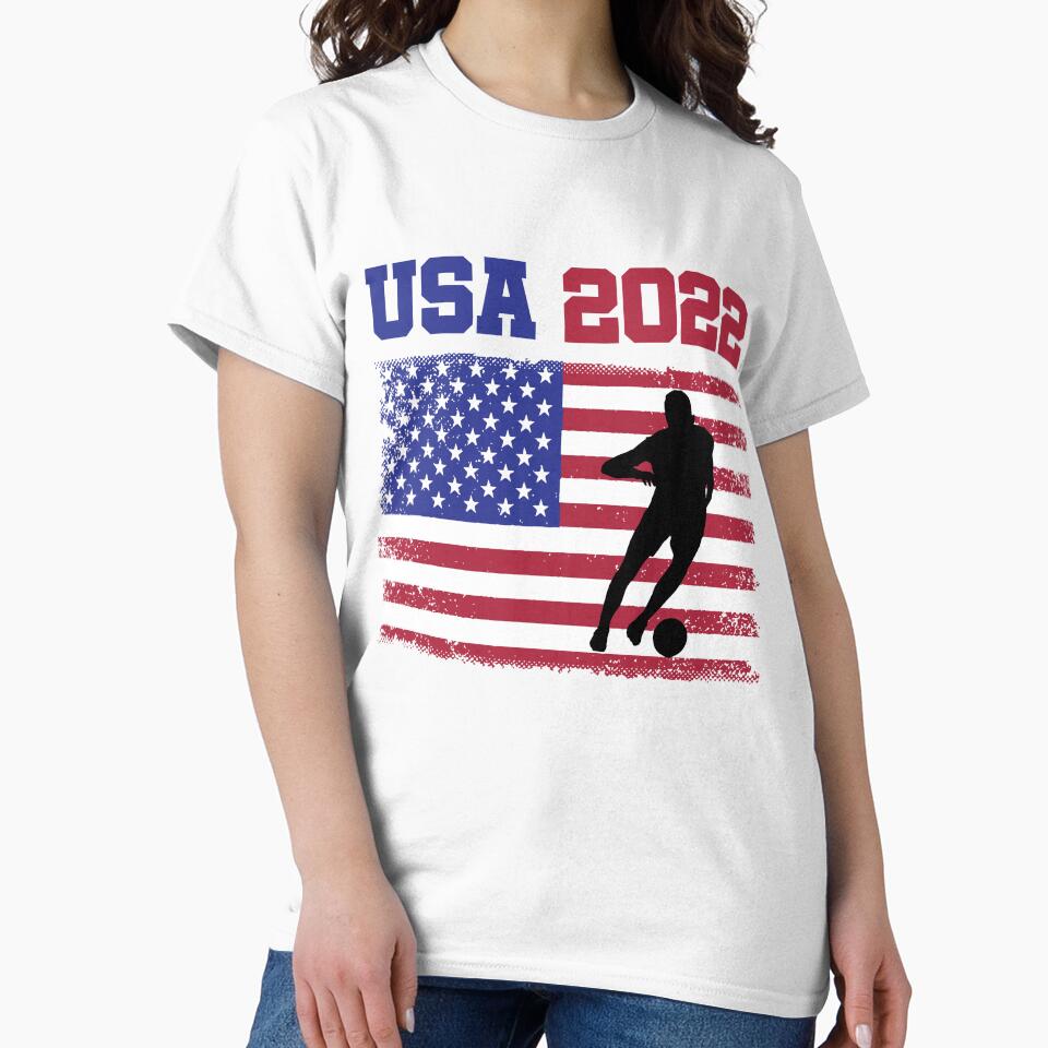 Usa Soccer Team Football United States Flag World Champions Cup 2022 by clothesy7