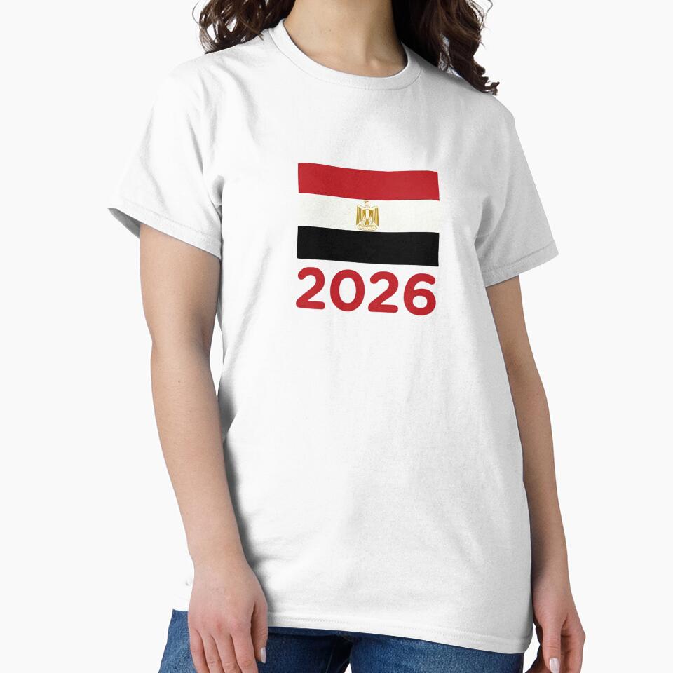 Egypt Flag 2026 Soccer Fan Shirt | Egypt Football Supporter Design, Soccer Fan Shirt, Stickers, Mugs, Tapestry by 21 Tulips