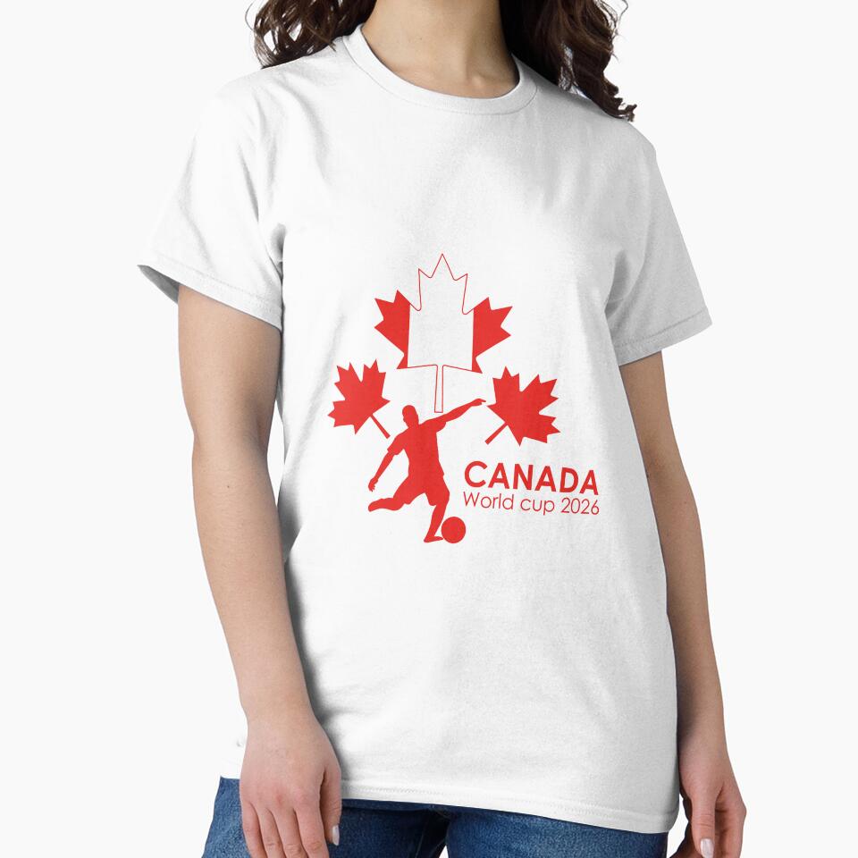 Canada Soccer Player Silhouette World Cup 2026 Sticker by topprinting