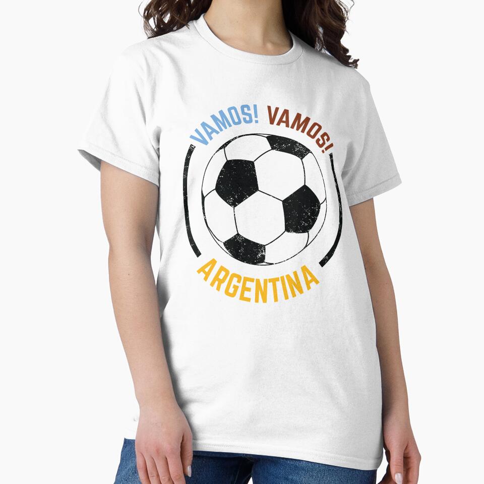 Vamos Vamos Argentina Soccer Futbol by The Junto Shop