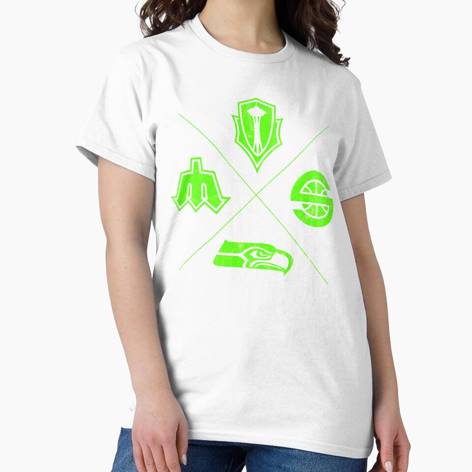 My SEA Team - Fab 4 Green by Gabradoodle Tees