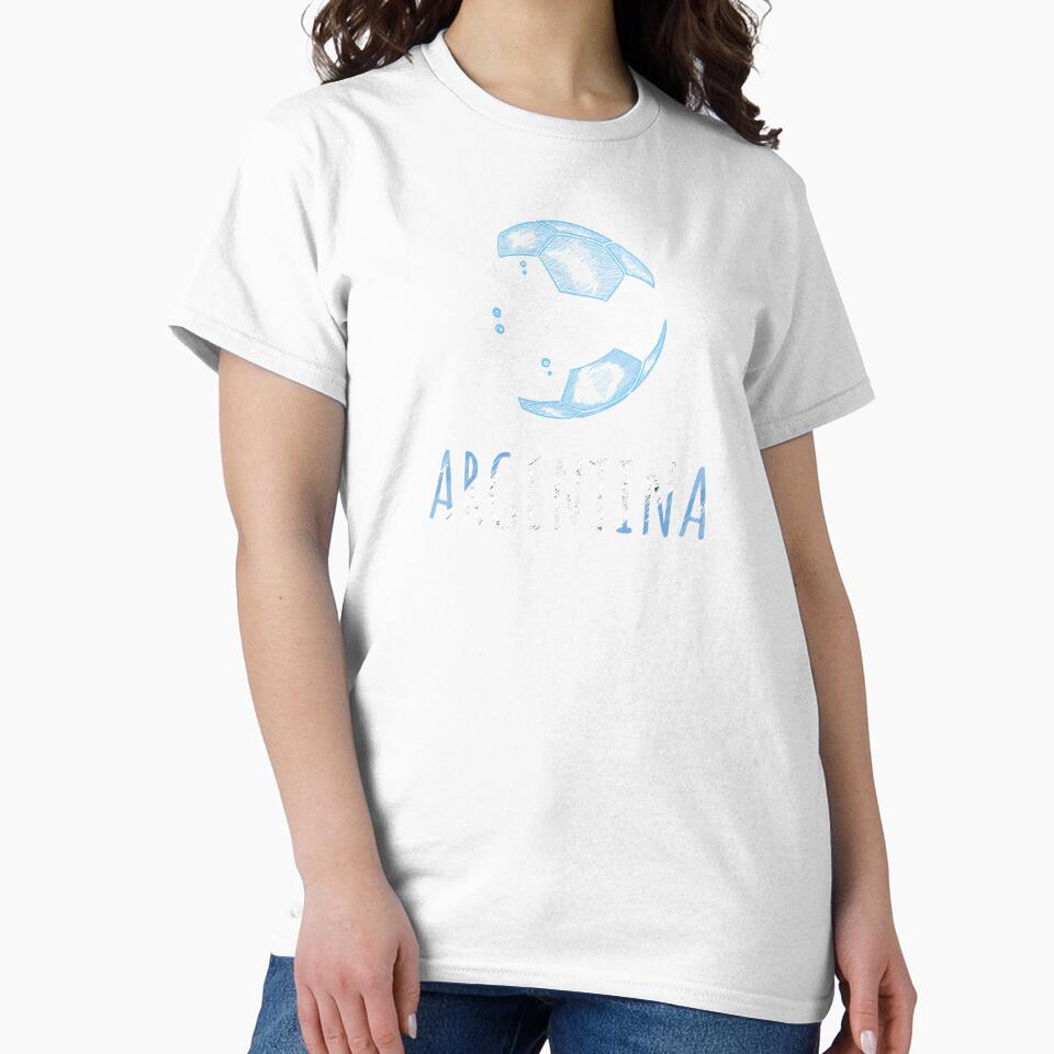 Argentina Soccer Shirt – Argentina Football World Cup 2026 Design, Albiceleste Fan Tee, Argentine Football Art. by JoseFrancese