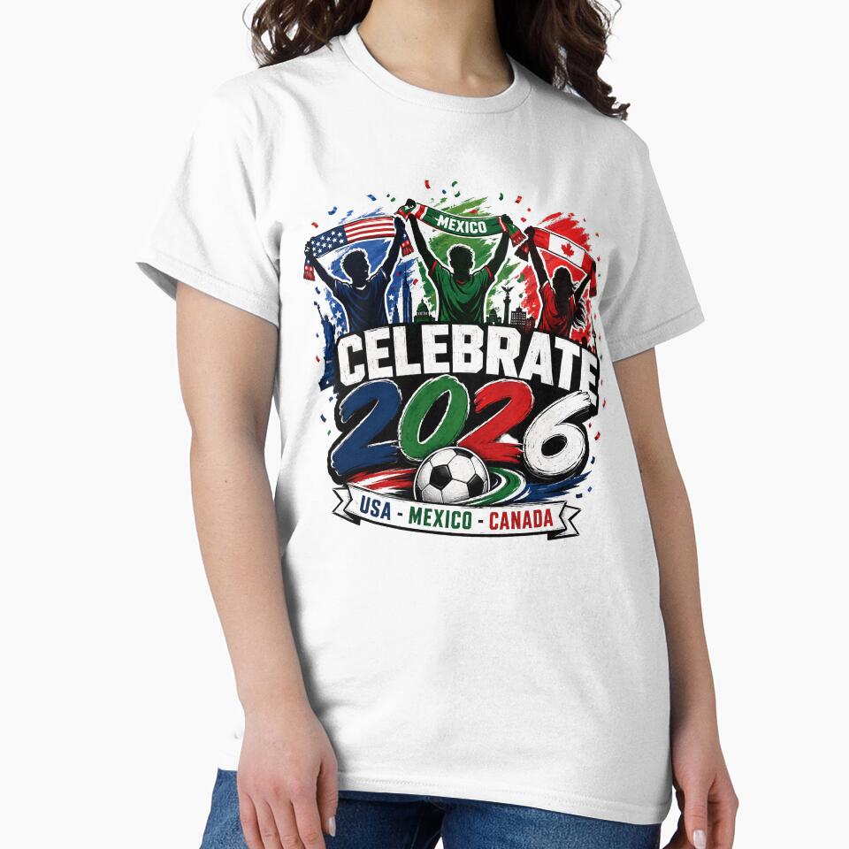 Celebrate 2026 USA Mexico Canada Soccer Fans by emaga