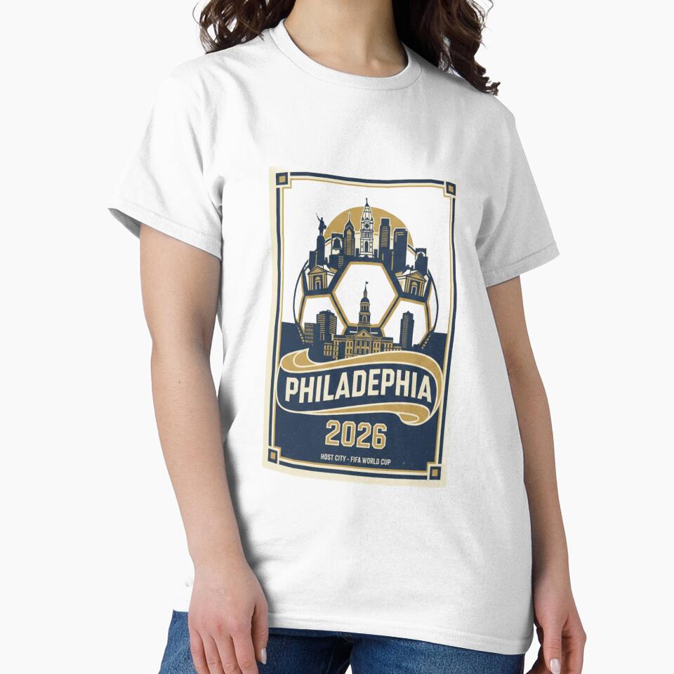 Philadelphia 2026 – Vintage Soccer Host City Tee by ArthUpscale