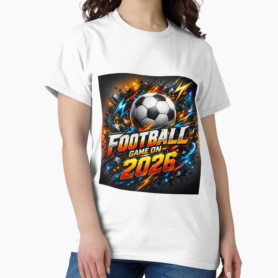 Game On Football 2026 Explosive Streetwear by AchraffPrint