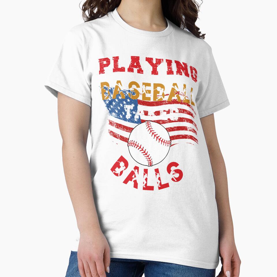 PLAYING BASEBALL TAKES BALLS, BASEBALL HUMOR, BASEBALL SEASON, TAKES BALLS by R B Chrystal
