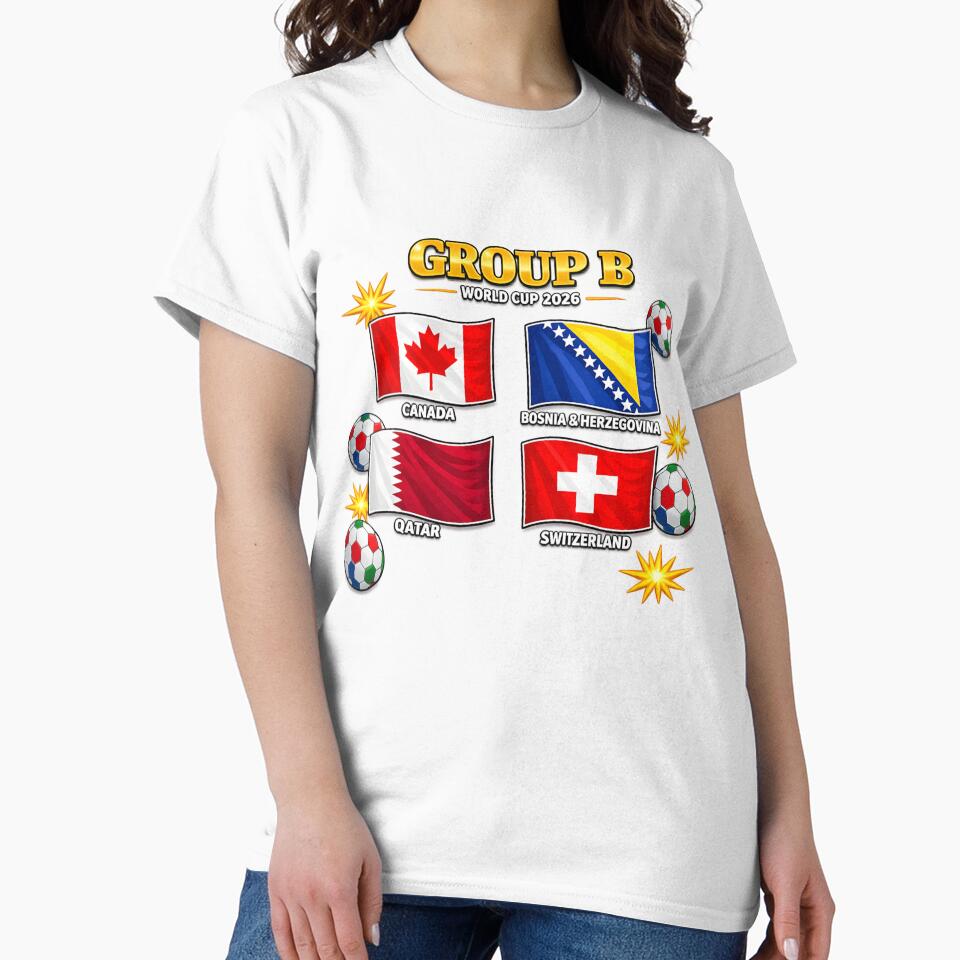 Group B – World Cup 2026 Flags Design by Andromedaseeds
