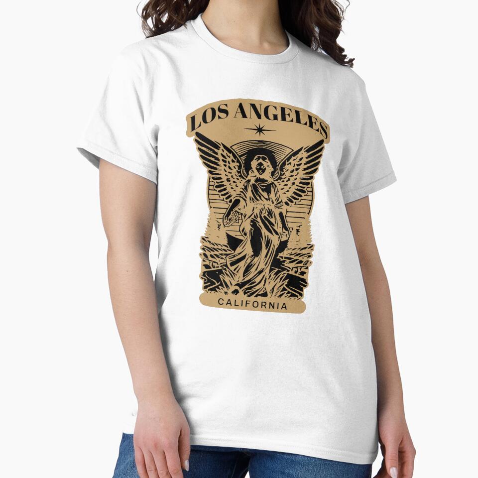Los Angeles gold angel animated alt by VRedBaller