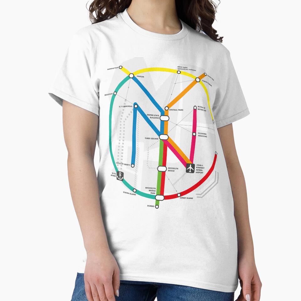 NYC Subway Map Crest – New York City Football Club Inspired Design by Mavric Design