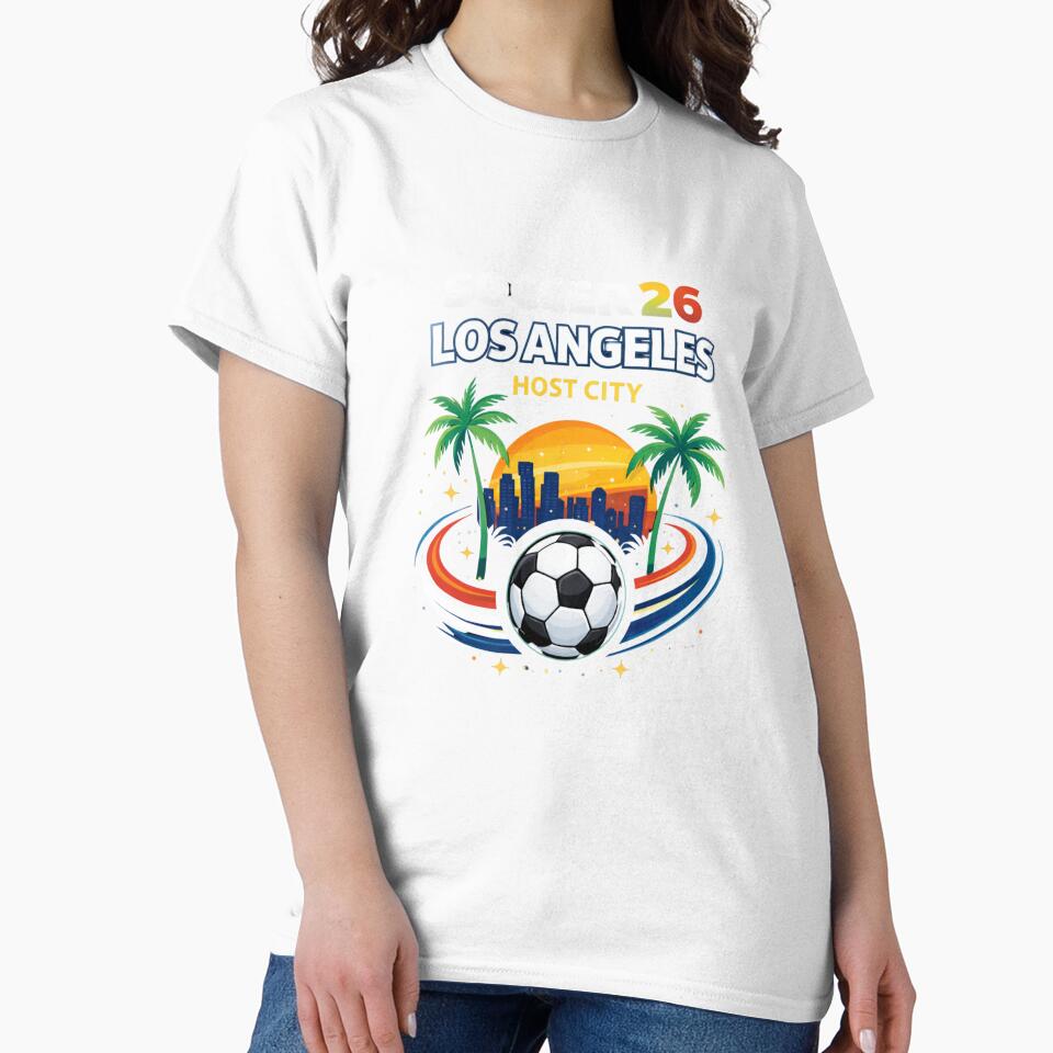 Soccer 26 Los Angeles Host City – LA Soccer Fan Souvenir Shirt by MK-Charlie