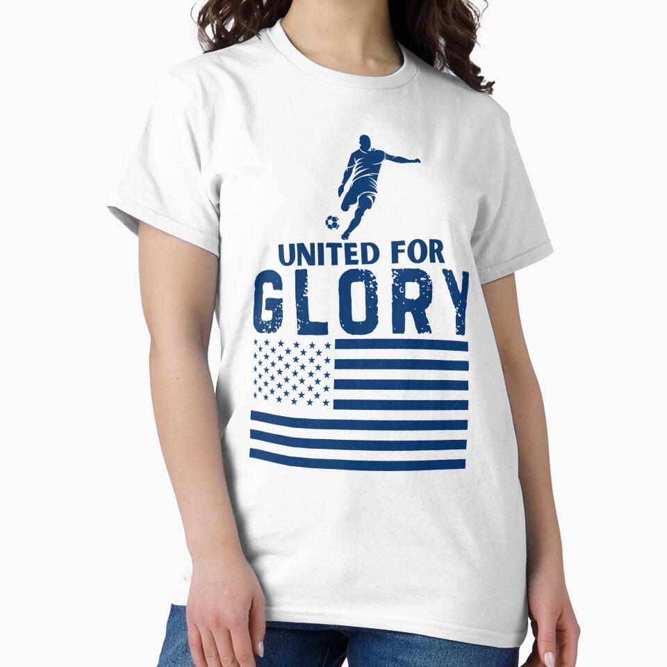 UNITED FOR GLORY. Football Soccer World Cup USA 2026 by PerfectMatch