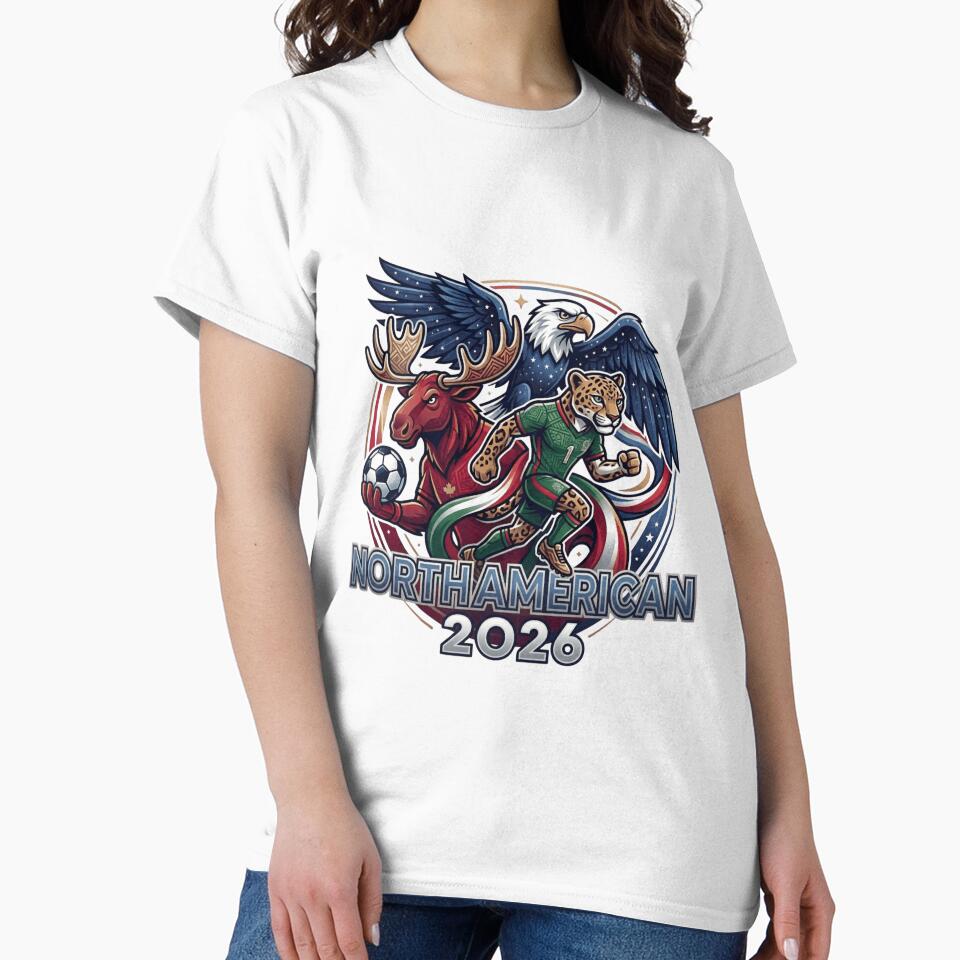 North American Soccer Nations 2026 - Trio Spirit Art by MyStore2025