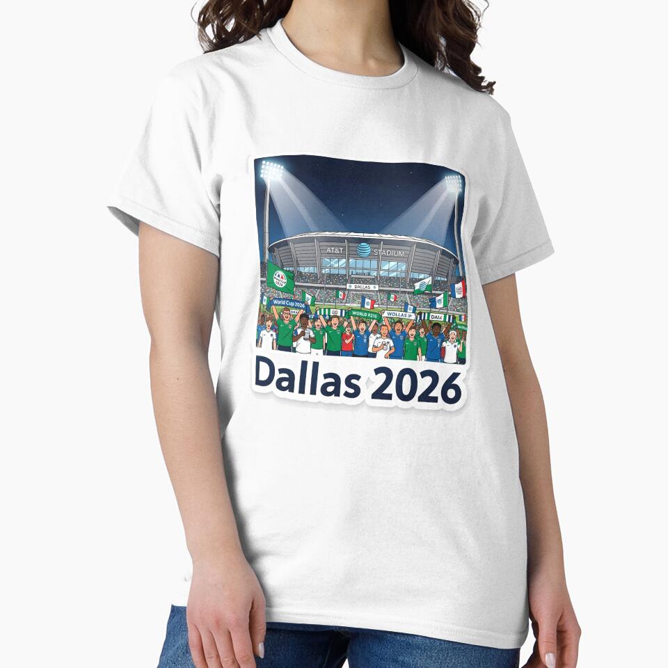 Dallas 2026 Stadium Soccer by Modefissi