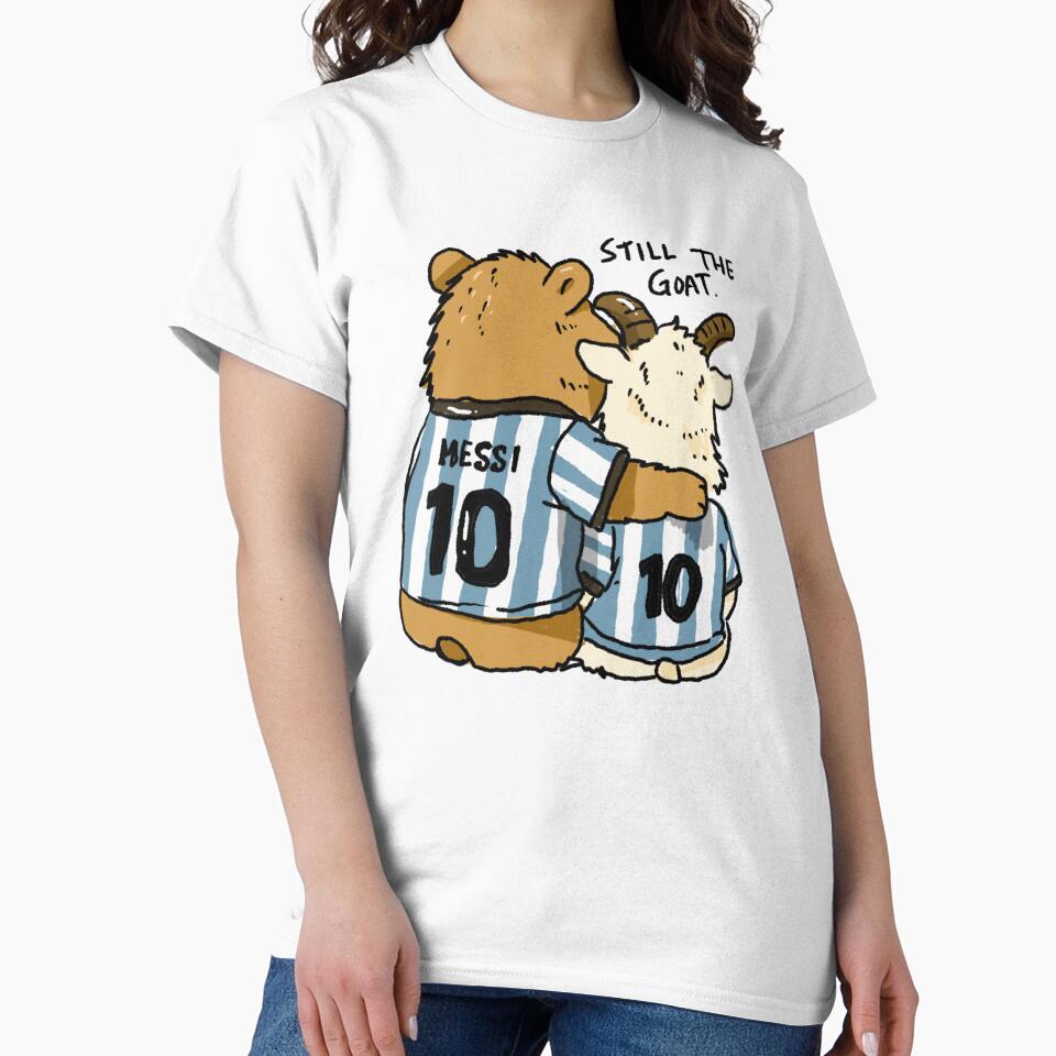 Awkward Animal Hat Club – Still The GOAT | Capybara Hug Messi Goat Last Dance by chupichapa