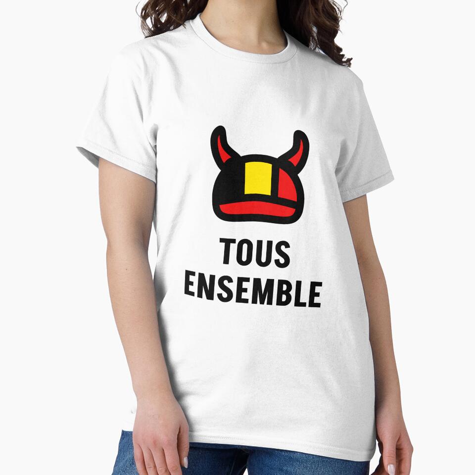 Tous Ensemble Belgian Red Devils National Soccer Team by BelgianDrip