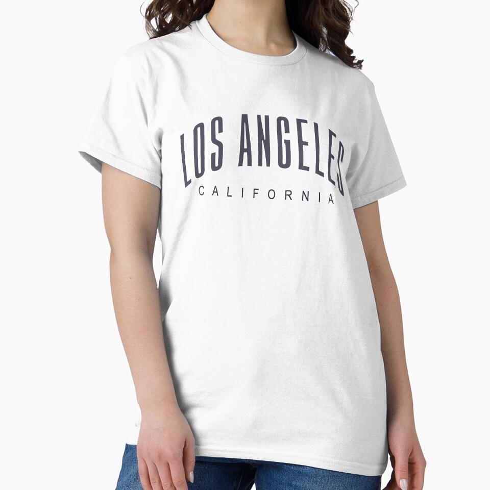 Los Angeles California Cool L.A. City CA Souvenir Women Men T-Shirt by BCNDesign