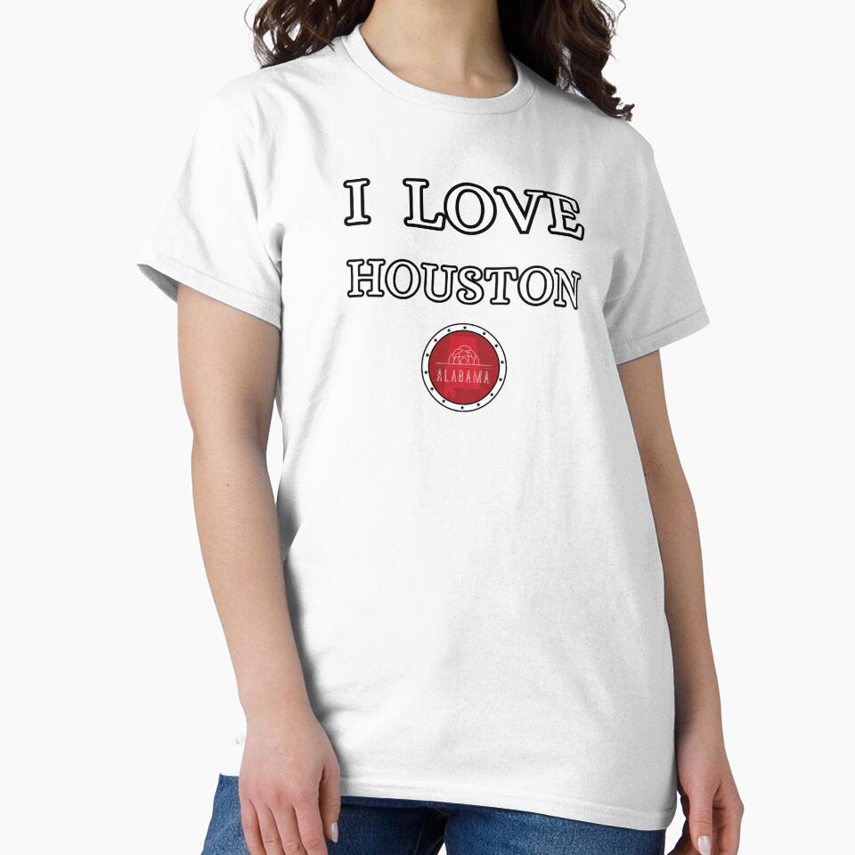 I LOVE HOUSTON | Alabam county United state of america by Gatsbird Design