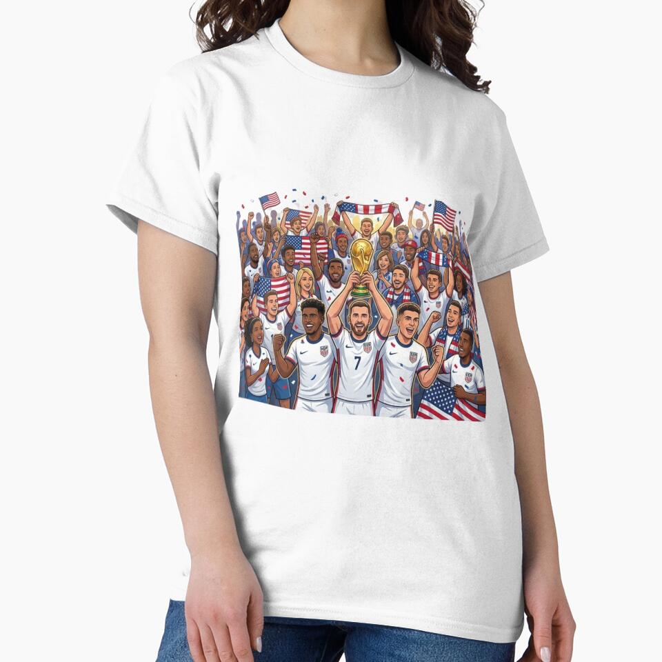 USA Soccer Pride 2026 – Stars, Stripes & Football Passion by Wear Sculpt