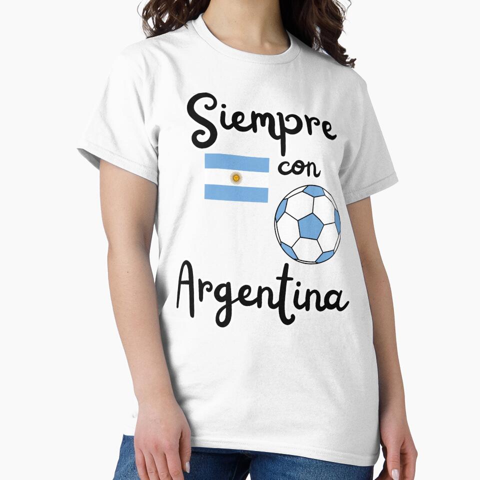 Always Argentina soccer football fan design by Tienda-Vane