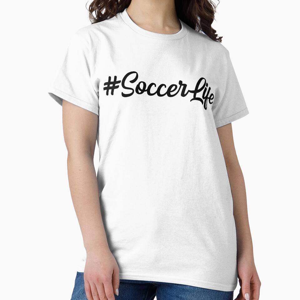#SoccerLife Soccer Mom Life Goalie Hashtag Soccerlife design by nikkidawn74