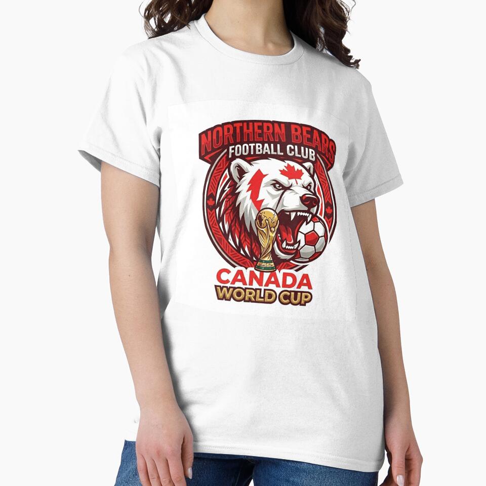 Canada Football Polar Bear Sticker 2026 by topprinting