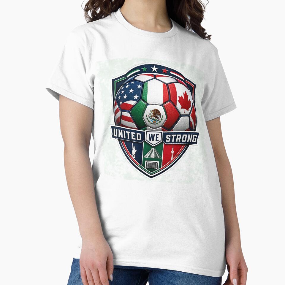 National Flag Fusion Football - World Cup 2026 Unity Ball Tee by Ahmed Nedji