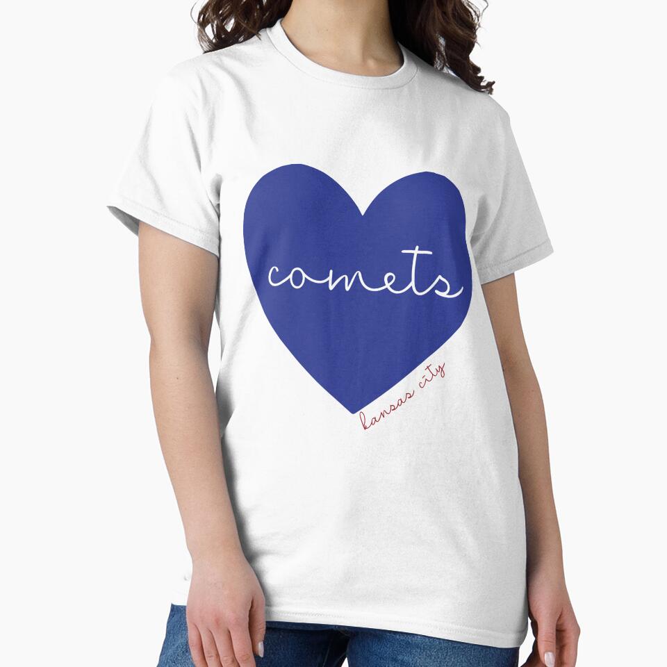 Comets in Blue Heart by calliew1217