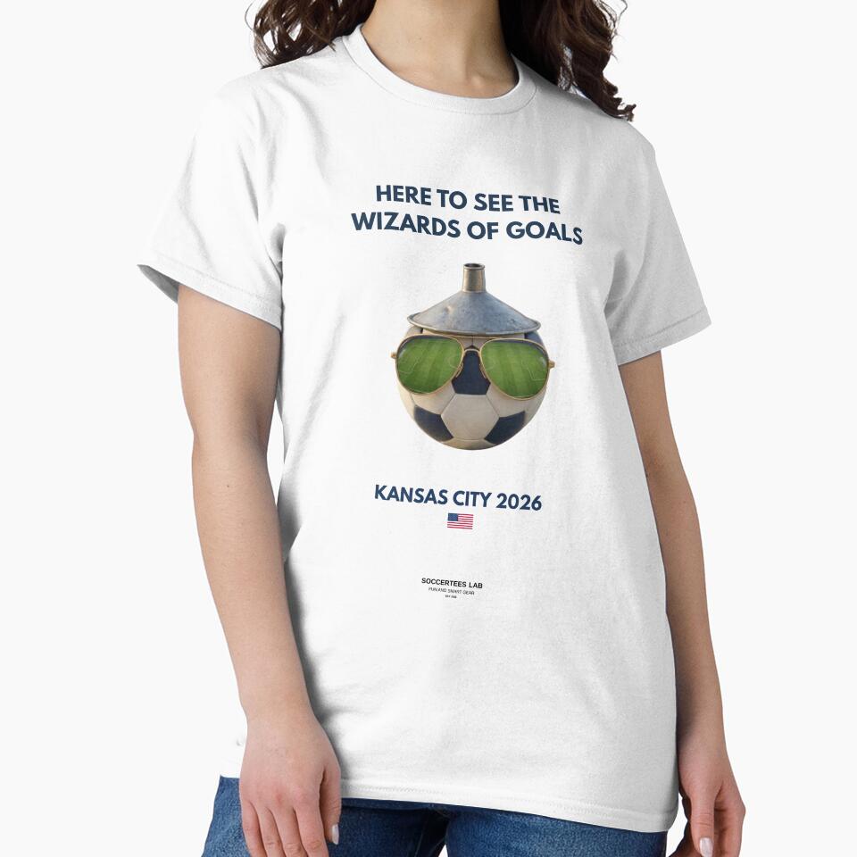 WC26 Hosting City: Kansas City | Fun and Smart Soccer Fan Gear by Soccertees Lab
