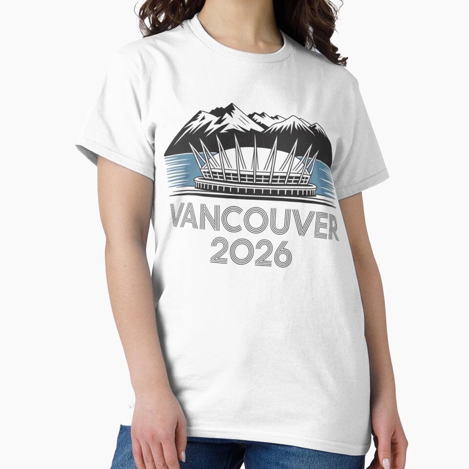Toronto 2026 Skyline T-Shirt V4 by DarylWelsh2024