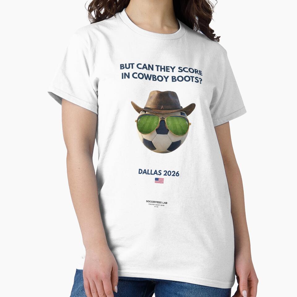 WC26 Hosting City: Dallas | Fun and Smart Soccer Fan Gear by Soccertees Lab
